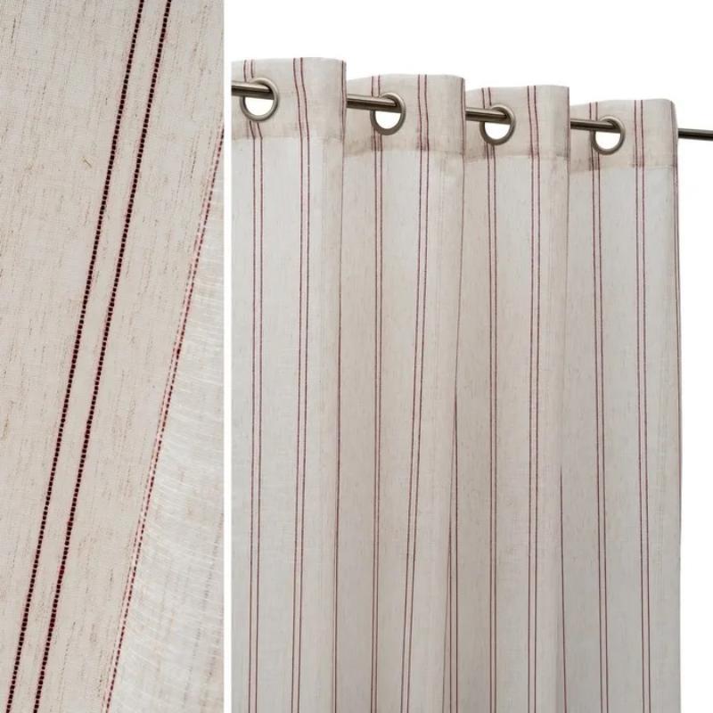 VISILLO FAUX LINEN HILO VERTICAL LYANE 140X260 CM