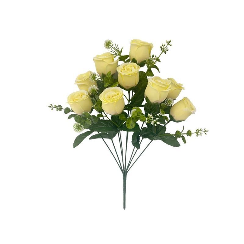 RAMO CAPULLOS X9-45 CM AMARILLO