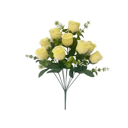 RAMO CAPULLOS X9-45 CM AMARILLO