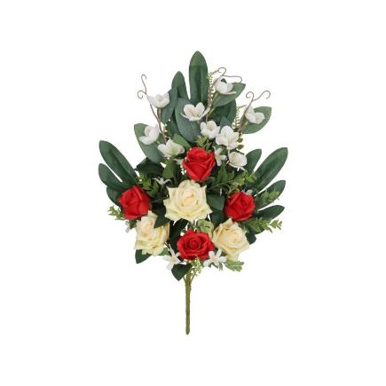 CONJUNTO ROSAS-CAP MIX 10-60 CM ROJO