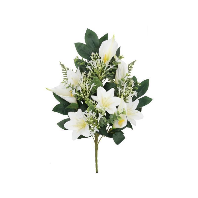 CONJUNTO CALAS-LILIUM X 12-56 CM BLANCO
