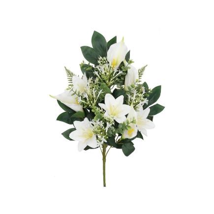 CONJUNTO CALAS-LILIUM X 12-56 CM BLANCO