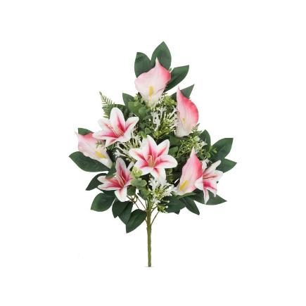 CONJUNTO CALAS-LILIUM X 12-56 CM ROSA