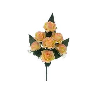 CONJUNTO ROSAS DANESAS X7-52 CM TE