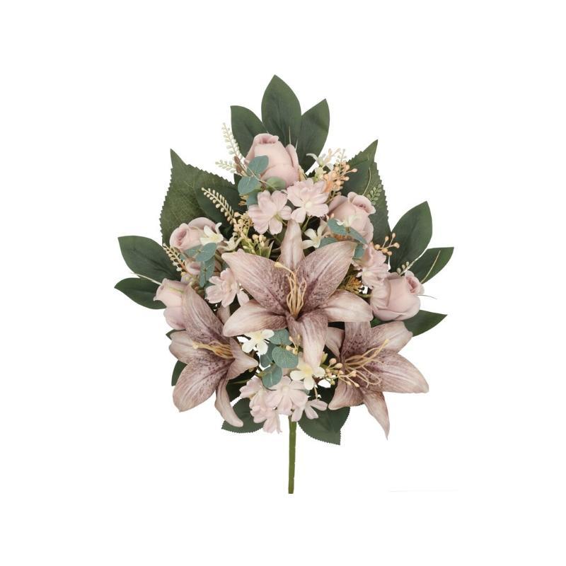 CONJUNTO CAP-LILIUM GLITTER X12-57 CM OCRE