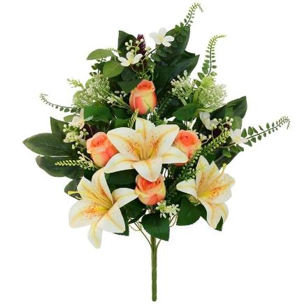 CONJUNTO CAPULLOS-LILIUM X 12 -56 CM TE