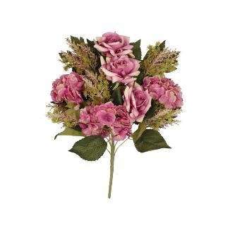 CONJUNTO ROSA-HORTENSIA (A) X11-56 CM VIOLETA