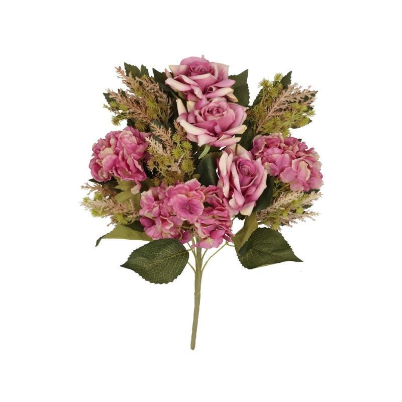 CONJUNTO ROSA-HORTENSIA (A) X11-56 CM VIOLETA