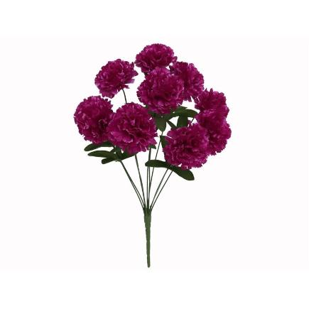RAMO CLAVEL X10-45 CM VIOLETA