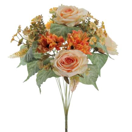 BOUQUET ROSAS VINTAGE SALMON