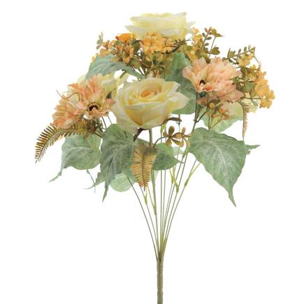 BOUQUET ROSAS VINTAGE AMARILLO