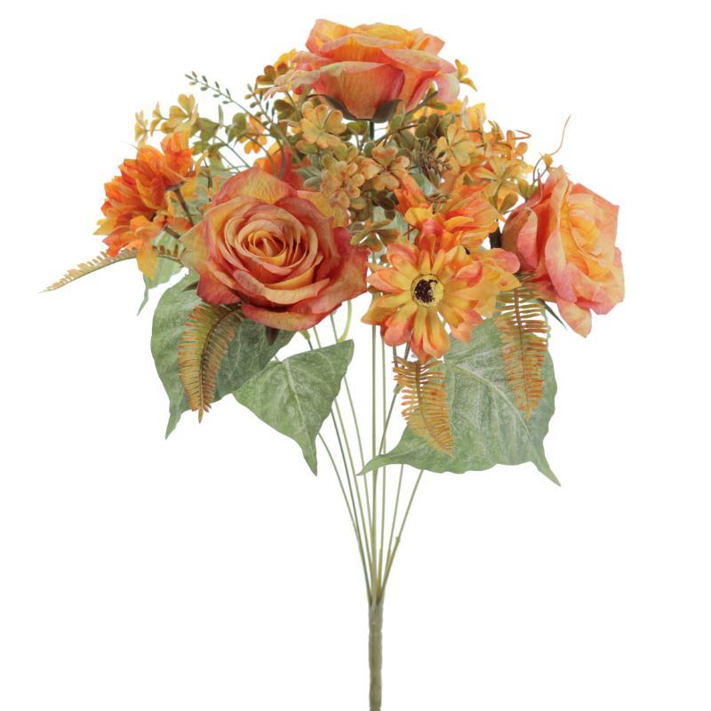 BOUQUET ROSAS VINTAGE NARANJA