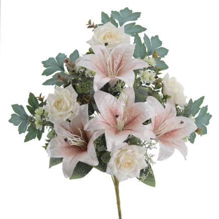 RAMO LILIUM ROSAS VINTAGE BEIGE