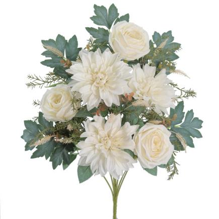 PALMA DAHLIAS ROSAS CREMA