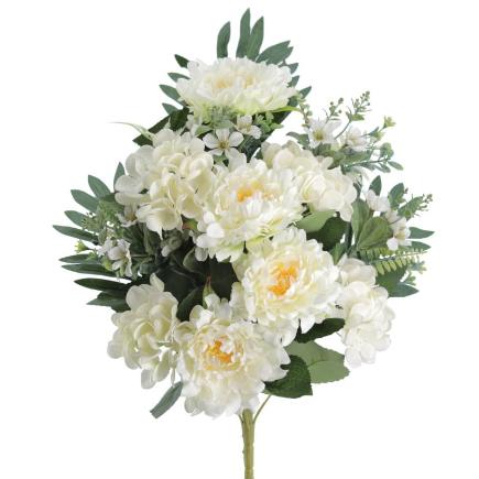 PALMA PEONIAS HORTENSIAS CREMA