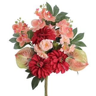 PALMA DAHLIAS ANTHURIUM ROJO