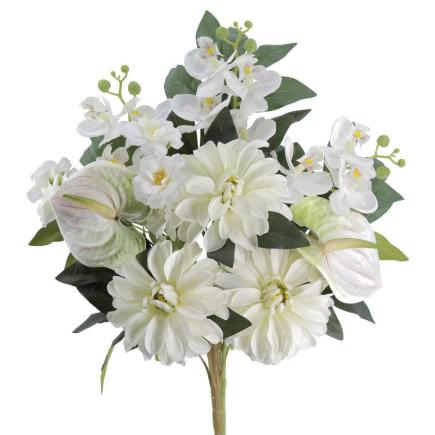 PALMA DAHLIAS ANTHURIUM CREMA