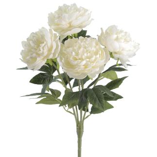 RAMO PEONIAS CREMA