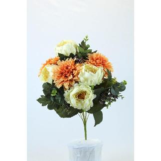 R. DALIA PEONIA X 10 NARANJA