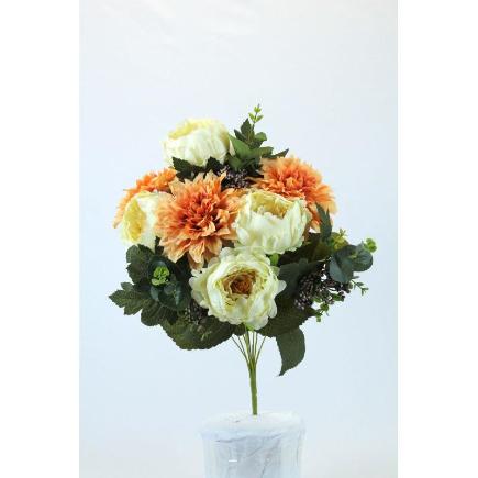 R. DALIA PEONIA X 10 NARANJA