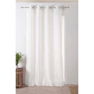 CORTINA MUJJI GRETA 140X265 CM BLANCO