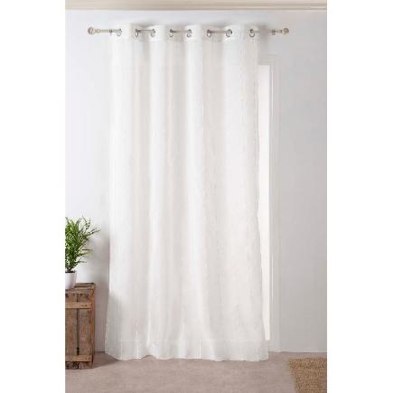 CORTINA MUJJI GRETA 140X265 CM BLANCO