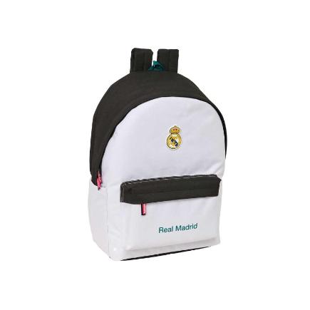 MOCHILA DOBLE PARA PORTATIL 15.6+USB REAL MADRID