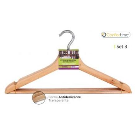 SET 3 PERCHAS MAD.NATURAL ANTIDESL CONFOR