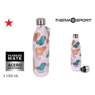 BOTELLA TERMO 1000 ML DECORADA