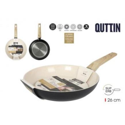 SARTEN 26 CM ALUM FORJ INDUC SUPER B QUTTIN