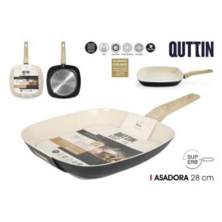 SARTEN ASADORA 28X28 CM SUPERB QUTTIN