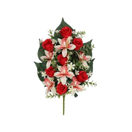 CONJUNTO CAPULLOS-CYM X13-54 CM ROJO