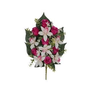 CONJUNTO CAPULLOS-CYM X13-54 CM FUCSIA
