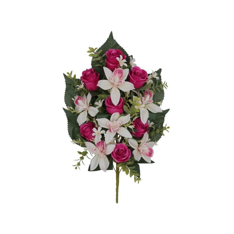 CONJUNTO CAPULLOS-CYM X13-54 CM FUCSIA