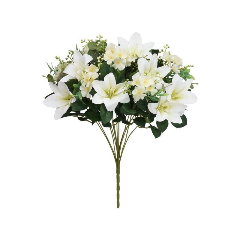 RAMO LILIUM MIX X 13-52 CM BLANCO