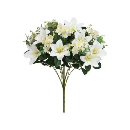 RAMO LILIUM MIX X 13-52 CM BLANCO