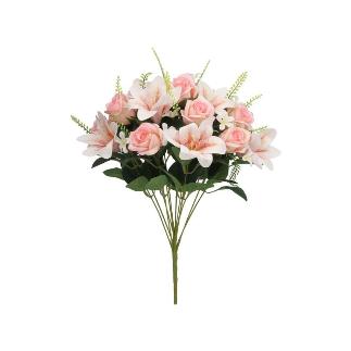 RAMO CAPULLOS-LILIUM X 13-52 CM ROSA