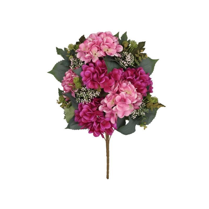 CONJUNTO HORTENSIAS X 11-56 CM FUCSIA