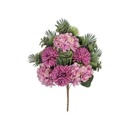 CONJUNTO MUM-HORTENSIA X 12-55 CM VIOLETA