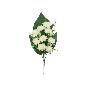 CONJUNTO CRISANTEMOS MIX X 9-51 CM BLANCO