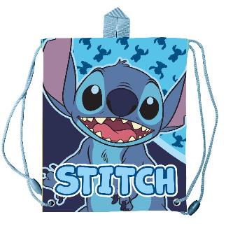 SAQUITO MERENDERO STITCH NIÑO ABSTRACT