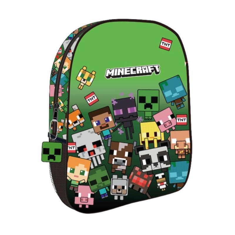 MOCHILA MEDIANA MINECRAFT