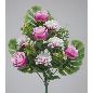 RAMO PALMA ROSAS/DALIAS X12 55 CM LILA