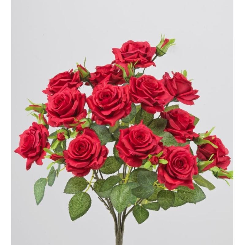 RAMO OPEN ROSE X 13 53 CM ROJO