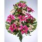 RAMO PALMA LILIUM/PANSY X 18 66 CM FUXIA