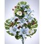 RAMO PALMA LILIUM/PANSY X 18 66 CM AZUL