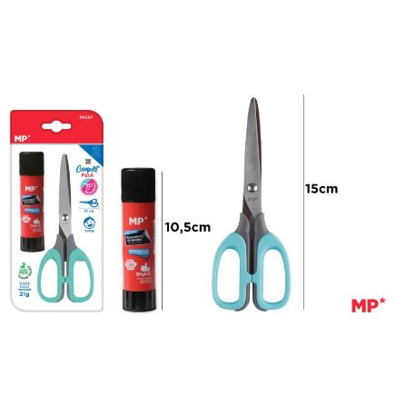 SET DE MANUALIDAD (PEGAMENTO+TIJERA)