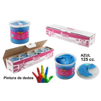 PINTURA DE DEDOS 125 CC AZUL JOVI