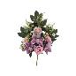 CONJUNTO ROSAS-CYM GLITTER X 12-56 CM VIOLETA