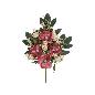 CONJUNTO MAGNOLIA GLITTER X 12-58 CM ROJO